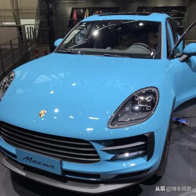 保时捷新款Macan到店实拍,全系标配LED大灯和11英寸中控屏幕