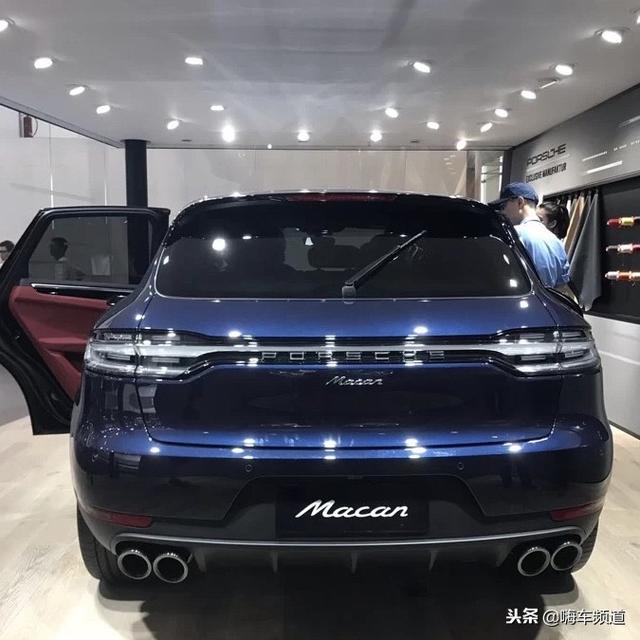 保时捷新款Macan到店实拍,全系标配LED大灯和11英寸中控屏幕