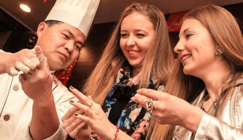 美国人来中国后傻了图片