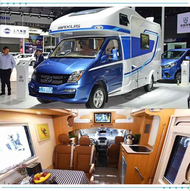 上汽大通rv80-c型房车,c本驾照即可驾驶