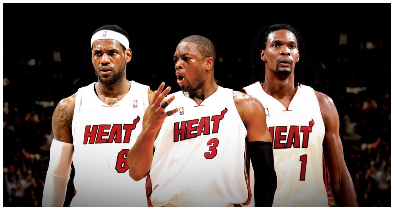 热火三巨头图片