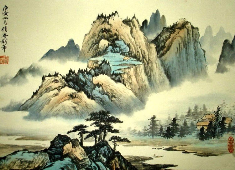 古代书画鉴定"要诀"——吴湖帆:山水画家,书法家,书画图片