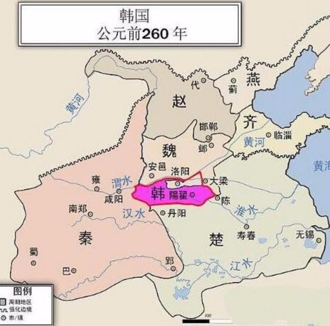 战国七雄经济实力排名,秦国竟排最后,齐国压楚国居榜首