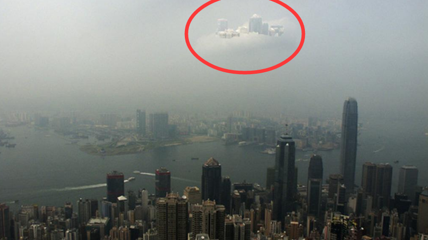 海市蜃楼看到古代人