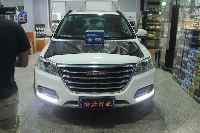 哈弗H6升级阿帕2H套装，一扫昏黄暗淡卤素光！