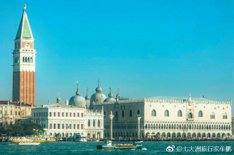 今日的水城威尼斯 今天天气晴朗,威尼斯的风景