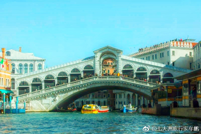 今日的水城威尼斯 今天天气晴朗,威尼斯的风景