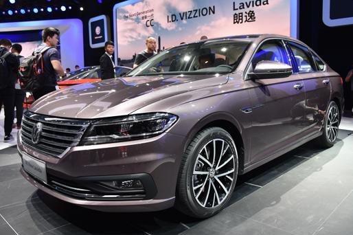 王者再现 车展实拍上汽大众全新朗逸
