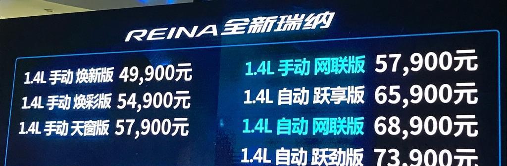 北京现代全新瑞纳上市 售价4.99-7.39万元