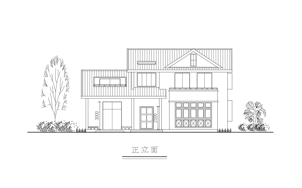 新农村二层别墅设计图纸,cad全套施工图,准备盖房的收藏吧_新浪看点