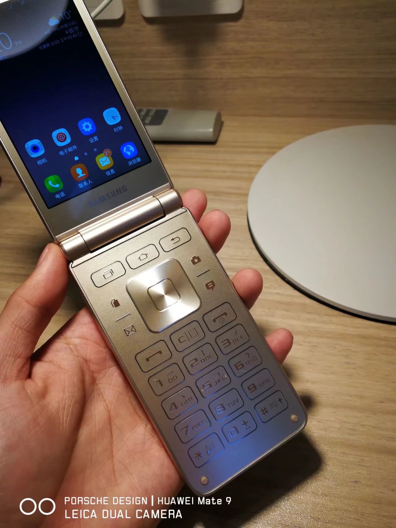 佛系手机,1050元二手三星g1650开箱评测
