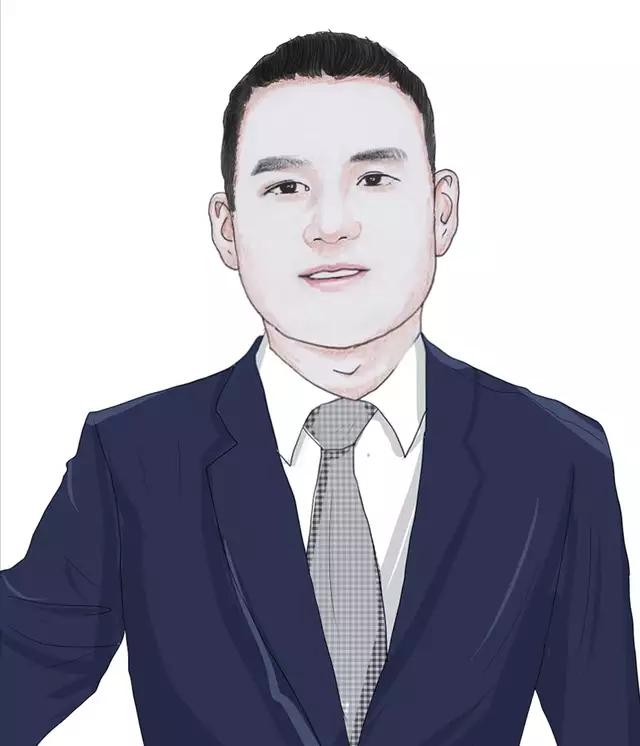 微信头像,中年大叔动漫版