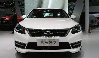 奇瑞艾瑞泽7车型介绍