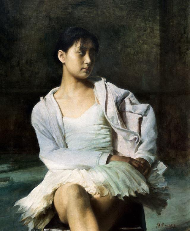 吉林美协副主席金隆贵人体油画欣赏,形神兼备,栩栩如生!