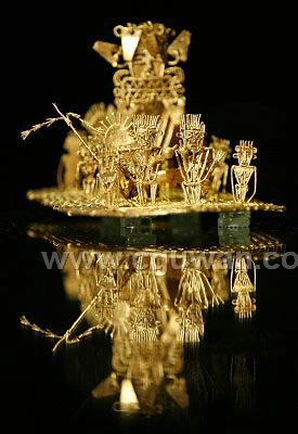 世界上最古老的黄金制品，其中战国的黄金面具价值1.2亿！