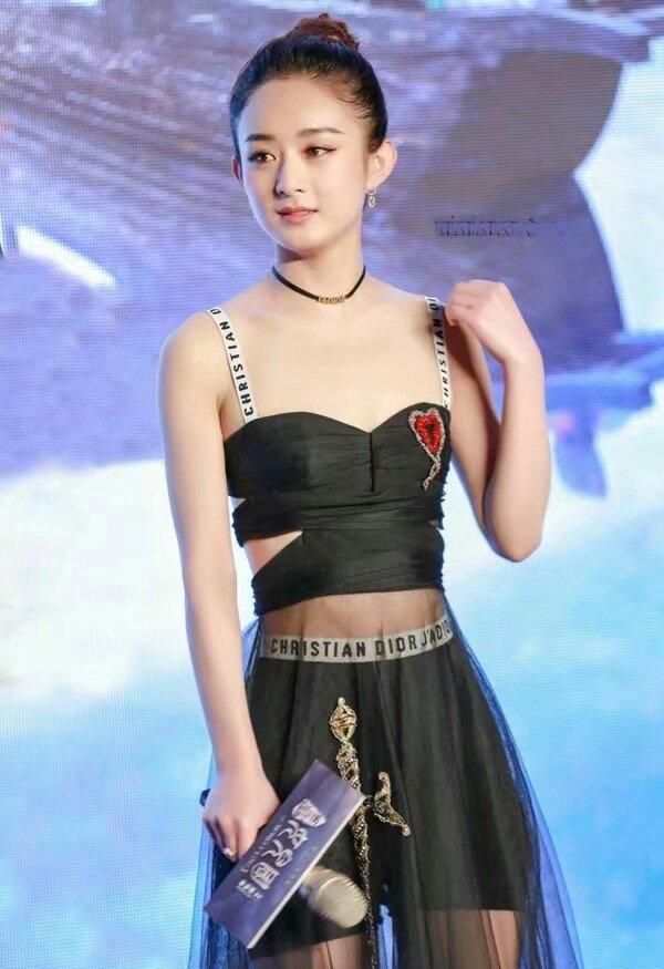 赵丽颖性感装_赵丽颖性感大腿照_赵丽颖性感头像-圈子花园图片