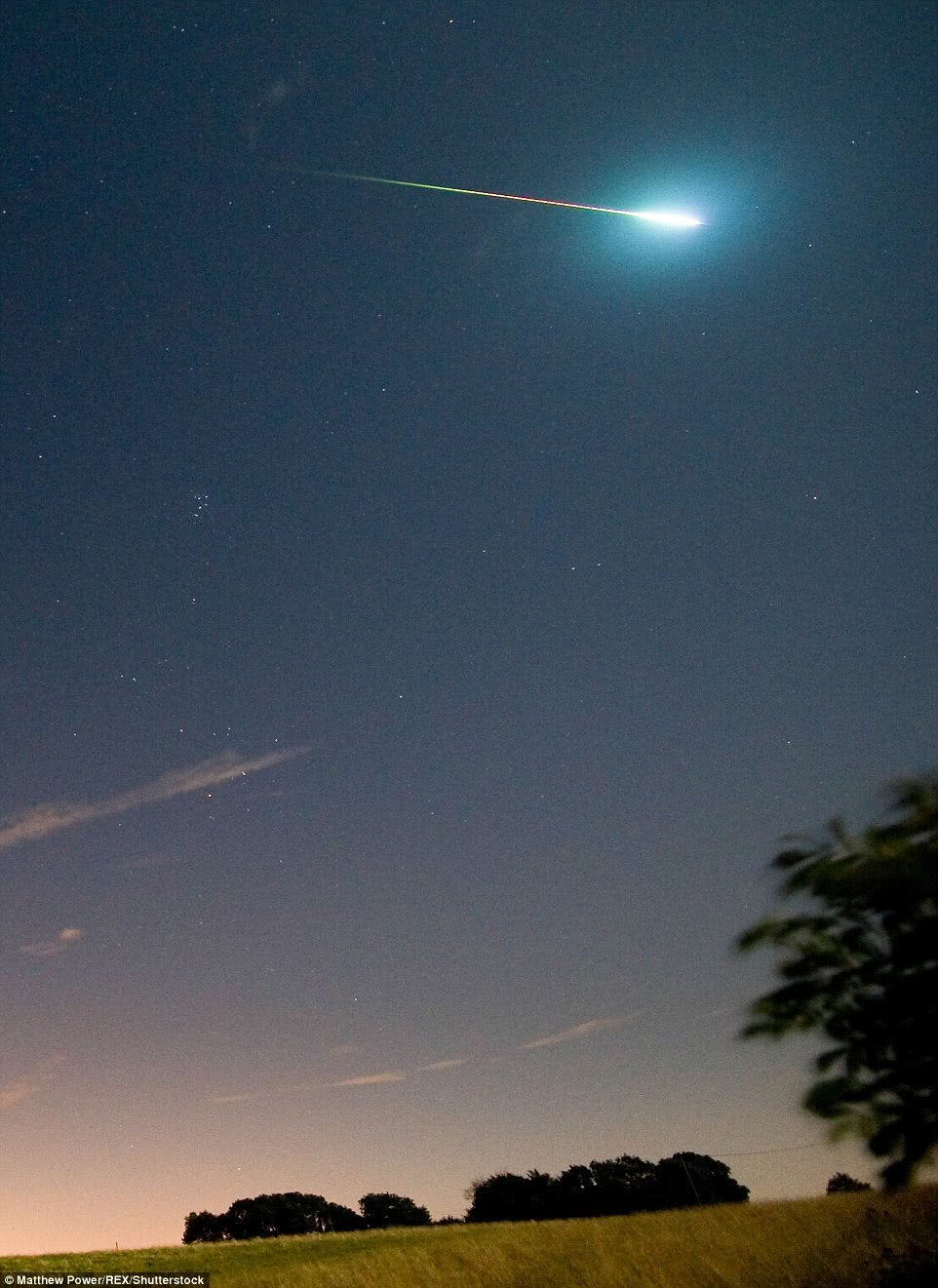 英仙座流星雨来了,平均每小时可观看70颗流星