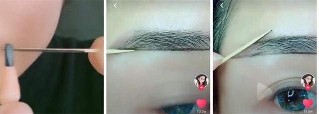 抖音上花样百出的画眉术, 你学过其中几个?