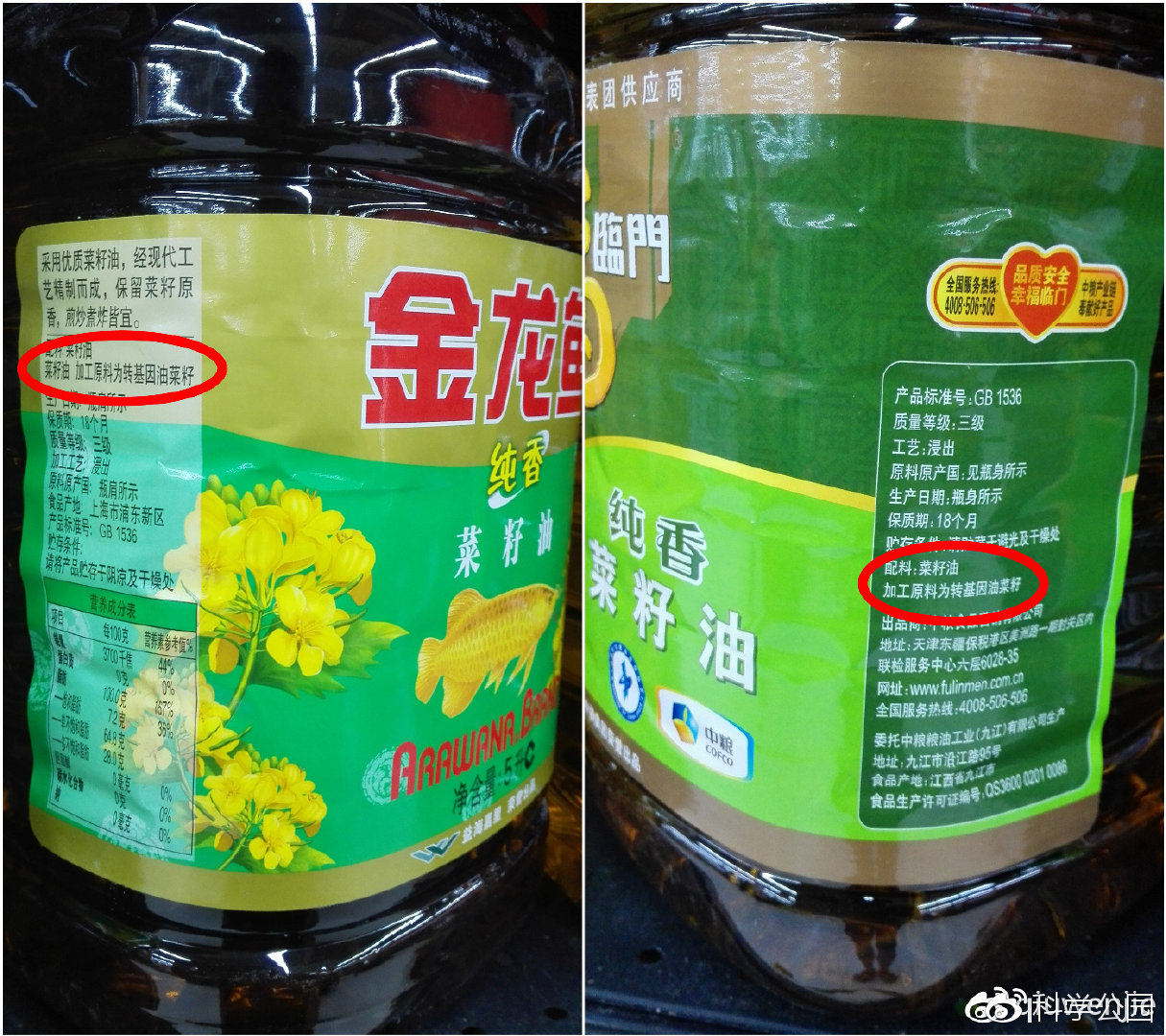 闲话两岸三地的转基因食品