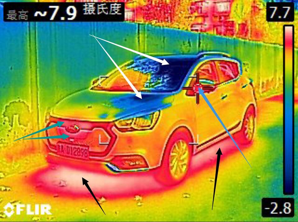 宋楠：独家解析江淮iEV7S多种模式温度热成像信号