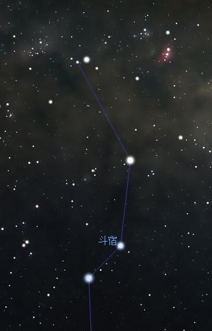 古天文星象二十八宿北方玄武之南斗六星与北斗