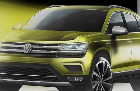 大众全新紧凑型SUV预告图 或命名途陆