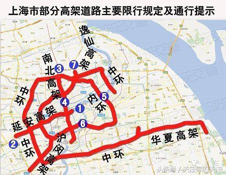 2018年上海外地牌照的道路限行政策,有变化吗