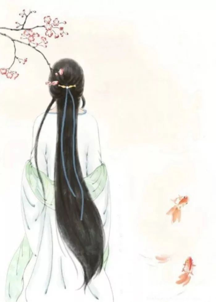 汉式诗词丨六首背影诗词:背立盈盈故作羞,待君到白头