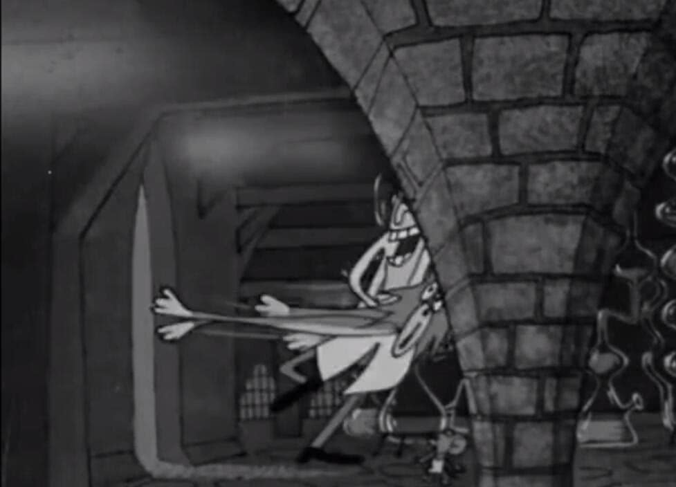 图解猫和老鼠被禁播的一集,千万不要在晚上看