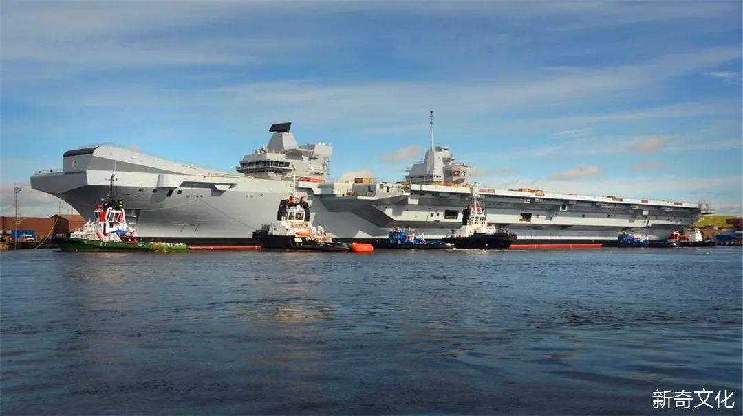 中英海军罕见实力对比:英国被甩一条街,航母还