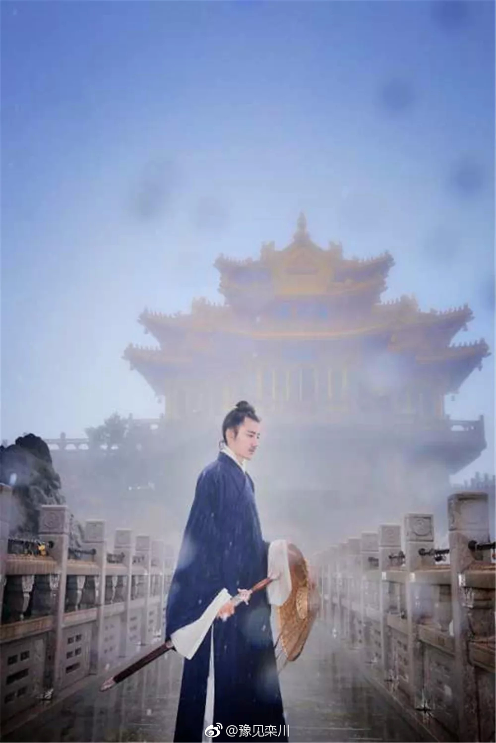 最帅90后道长马崇道结缘老君仙山