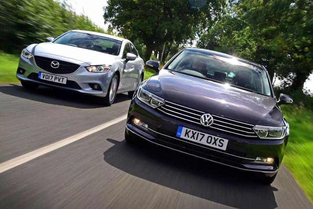 谁才是更好的B级车？ 外媒对比试驾Passat和Mazda 6