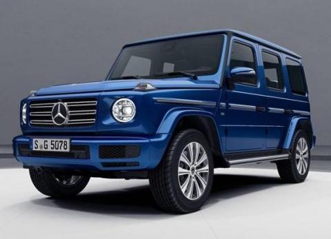 只知道暗夜版？奔驰G级再推新套件变身蓝盒子