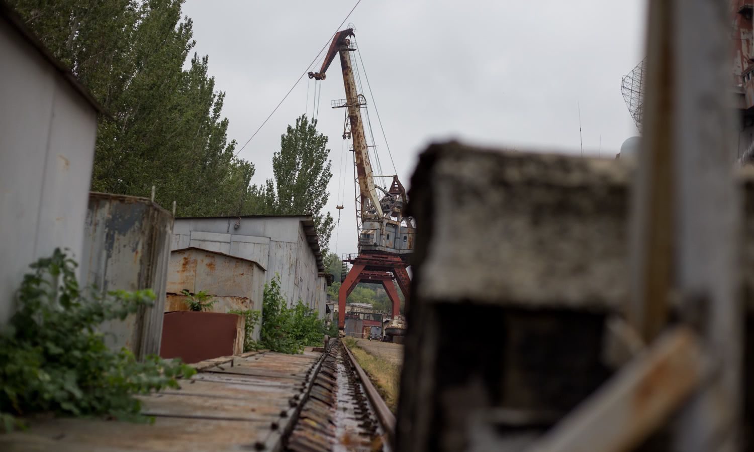 探秘乌克兰黑海造船厂:曾经的苏联航母生产基