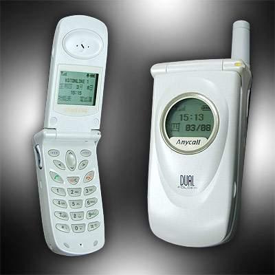 第一款具有双显示屏的手机:三星sgh-a288.2000年