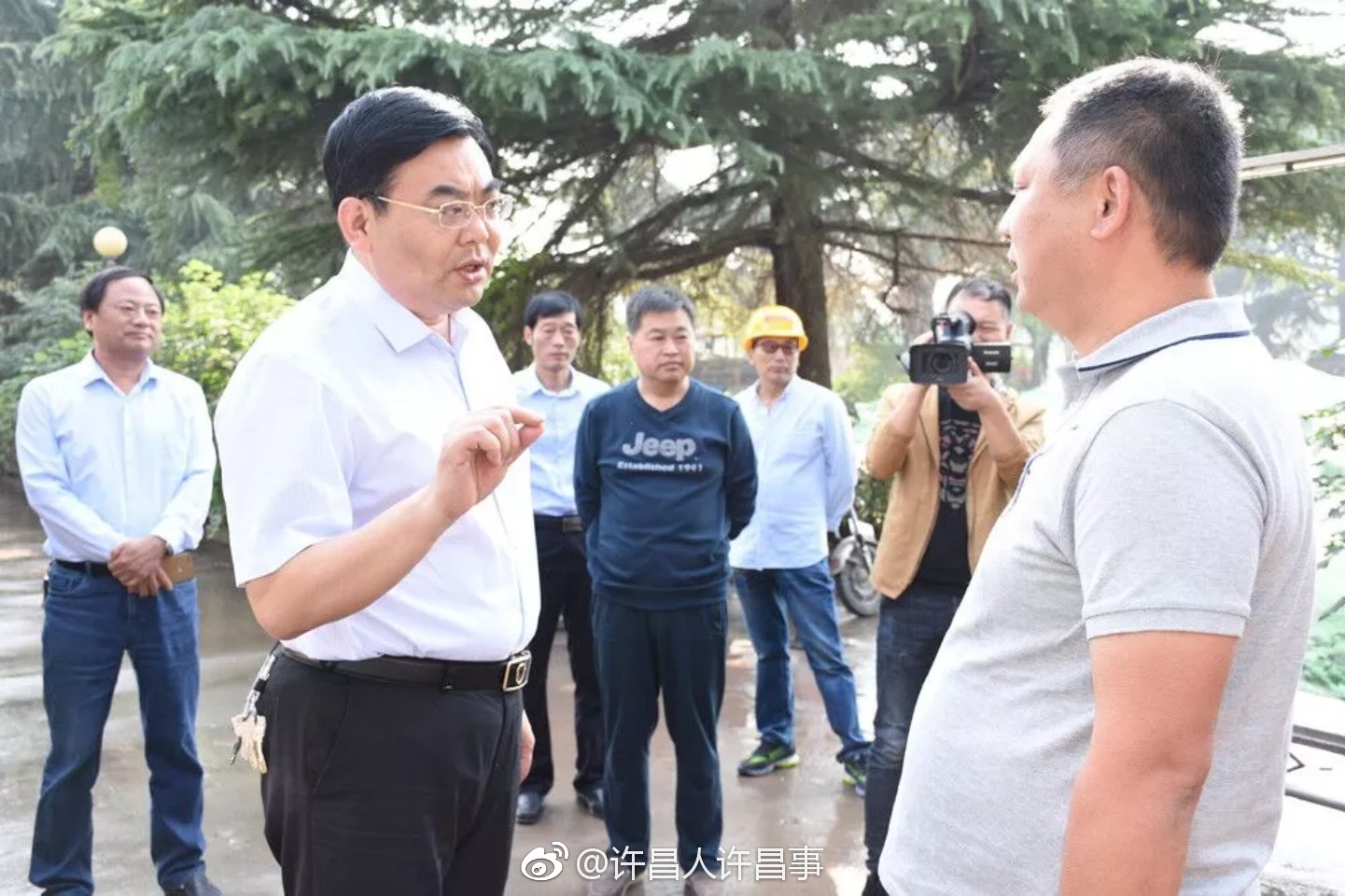 长葛市长张忠民调研扬尘治理:不符合环保施工标准的坚决不能开工