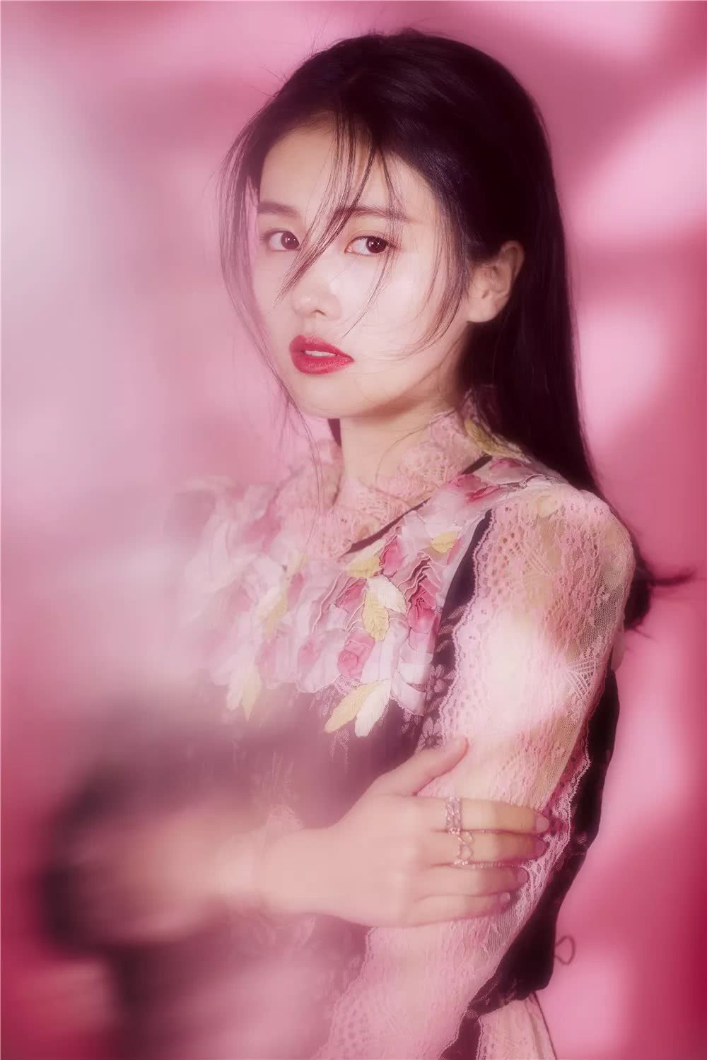 白鹿长裙飘逸气质灵动 花样少女梦幻唯美