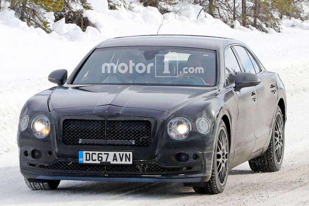 纯电续航50km/充满电2.5小时 宾利新飞驰PHEV版最新谍照曝光