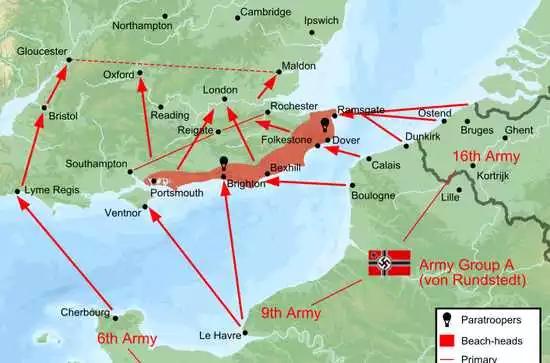 浅析希特勒海狮计划失败的原因,二战时为什么不全力攻击英国?