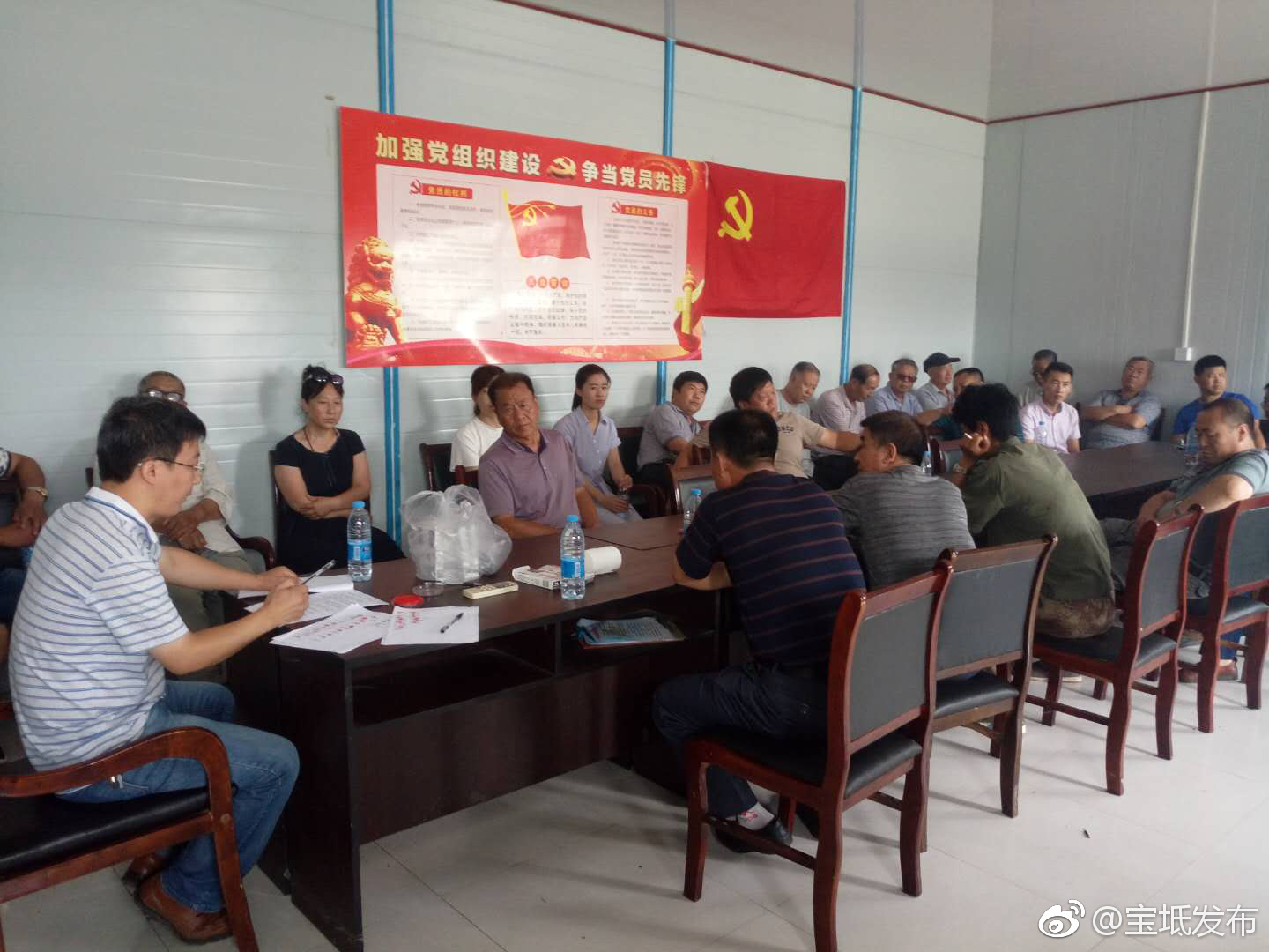 宝坻朝霞街道拆迁村换届选举进展顺利