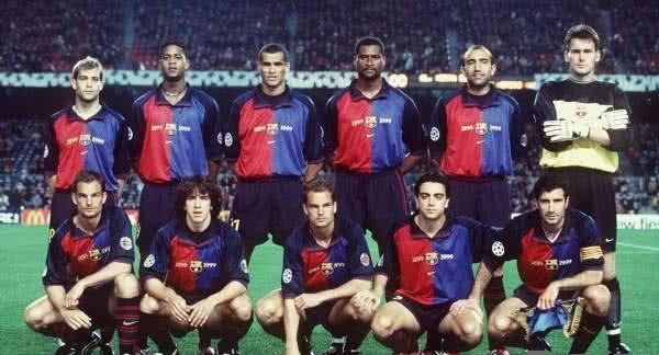 99年的巴萨!你对这个阵容有何印象?现在带你揭