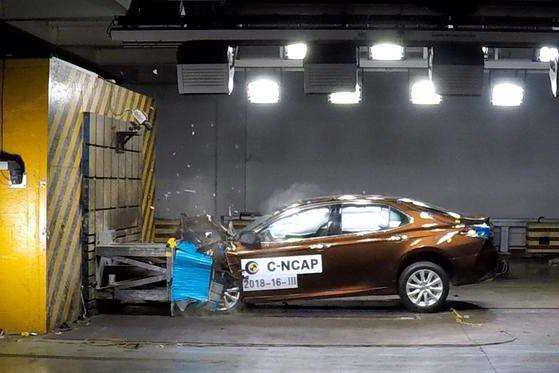 第八代凯美瑞C-NCAP碰撞解析: 会是下一个超五星碰撞成绩获得者