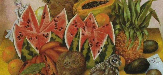 用灵魂和痛苦铺设艺术，墨西哥女画家弗里达经典画作赏析!