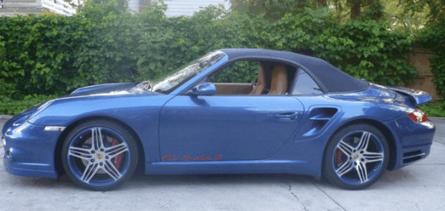 保时捷911-Turbo, 四万还是敞篷车, 国外车真便宜