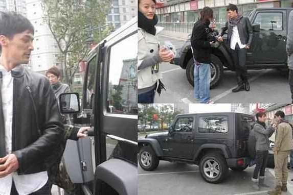 他们同为一线演员，一个出行400万的豪车一个不过50万牧马人