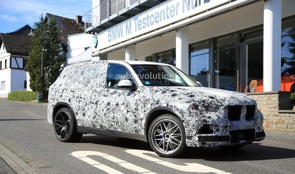 全新宝马X5 M谍照曝光 基于CLAR平台打造