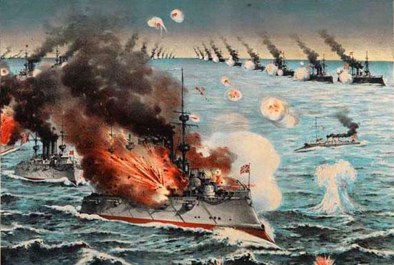 日俄海战图片