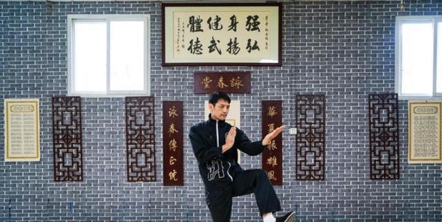 参观佛山崇华咏春拳馆,馆长是叶问咏春拳的第