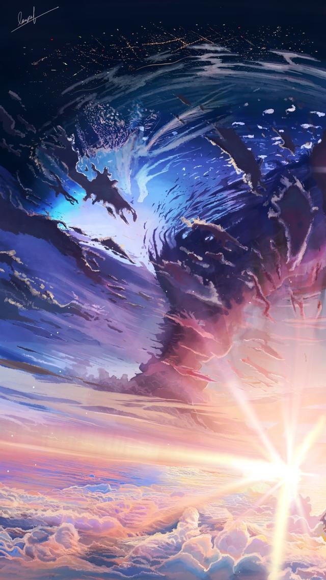 唯美意境聊天背景壁纸插画有没有一种美让你曾如此留恋呢