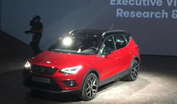 主打年轻运动 西雅特Arona实车首发